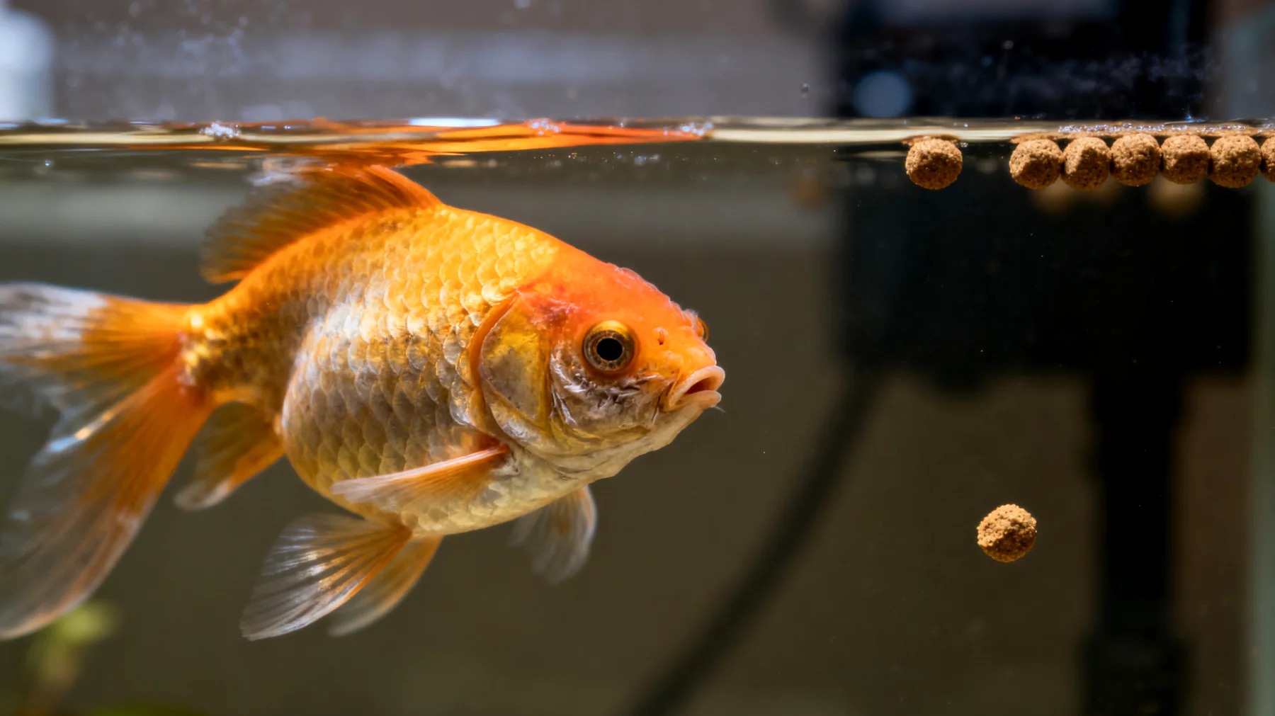 Ältere Fische benötigen angepasste Fütterungsstrategien, da ihr Stoffwechsel langsamer wird und sie anfälliger für Verdauungsprobleme und Mangelernährung sind"